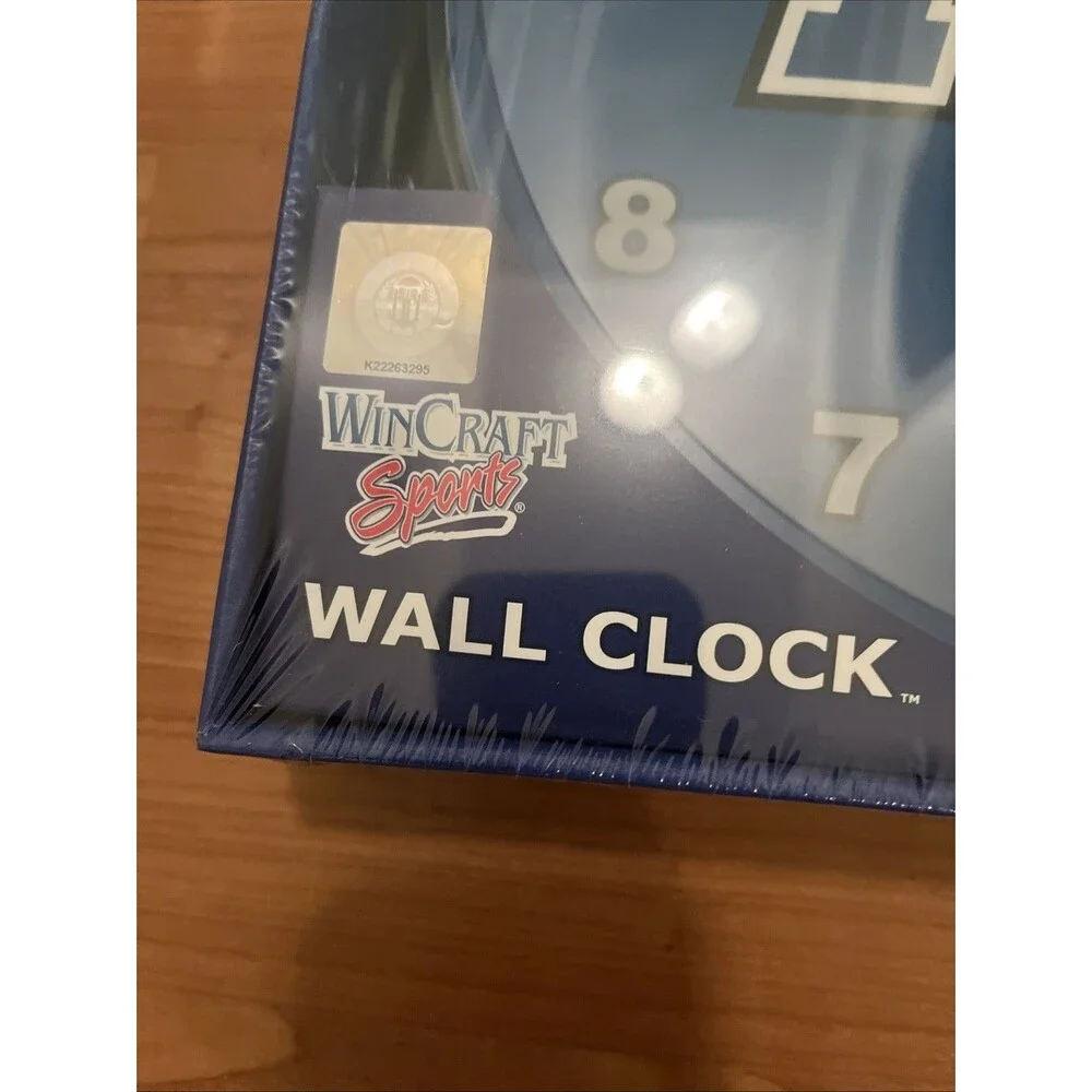 Round Chrome Wall Clock Minnesota Twins 12